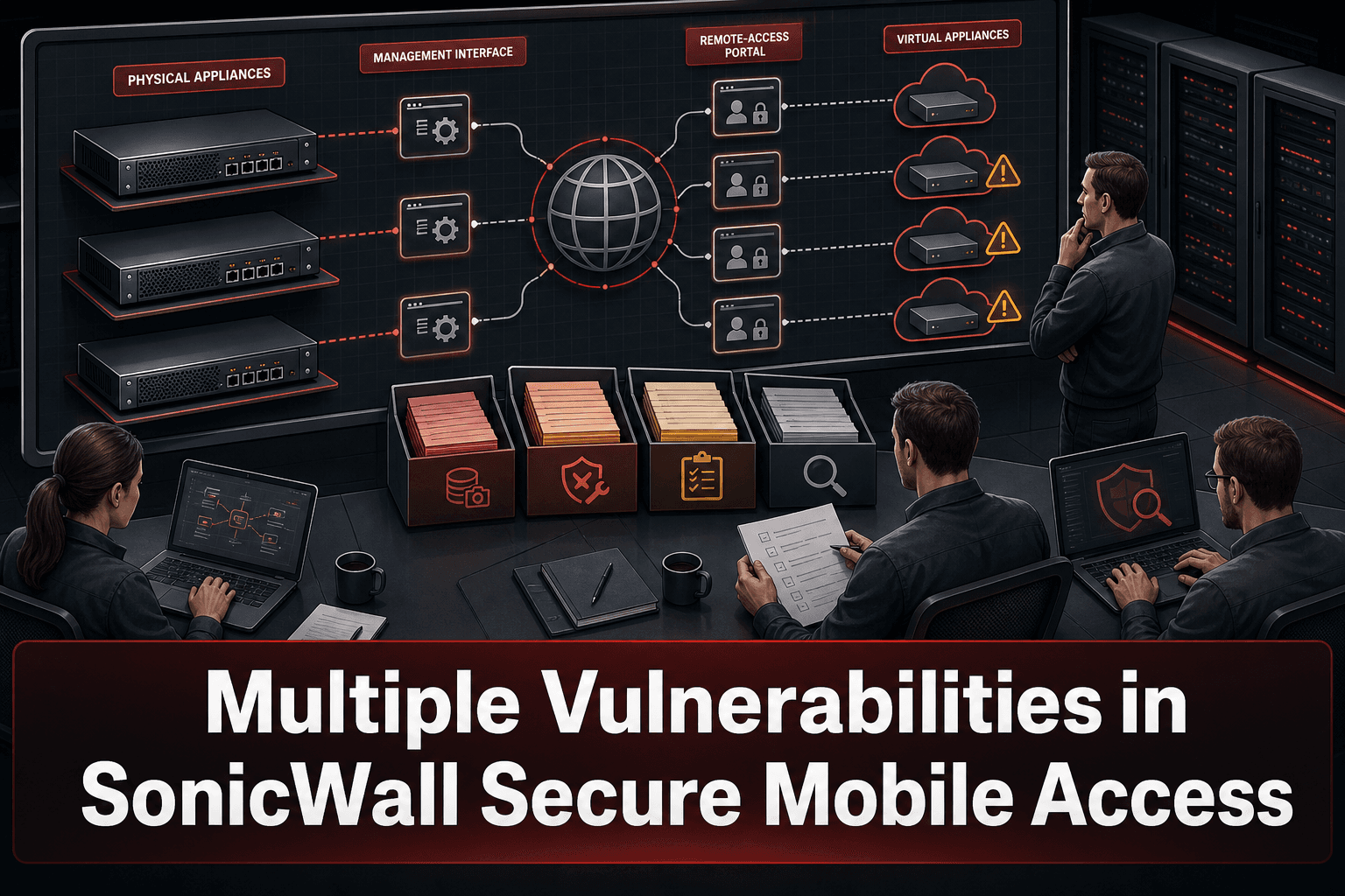 Multiple Vulnerabilities in SonicWall Secure Mobile Access