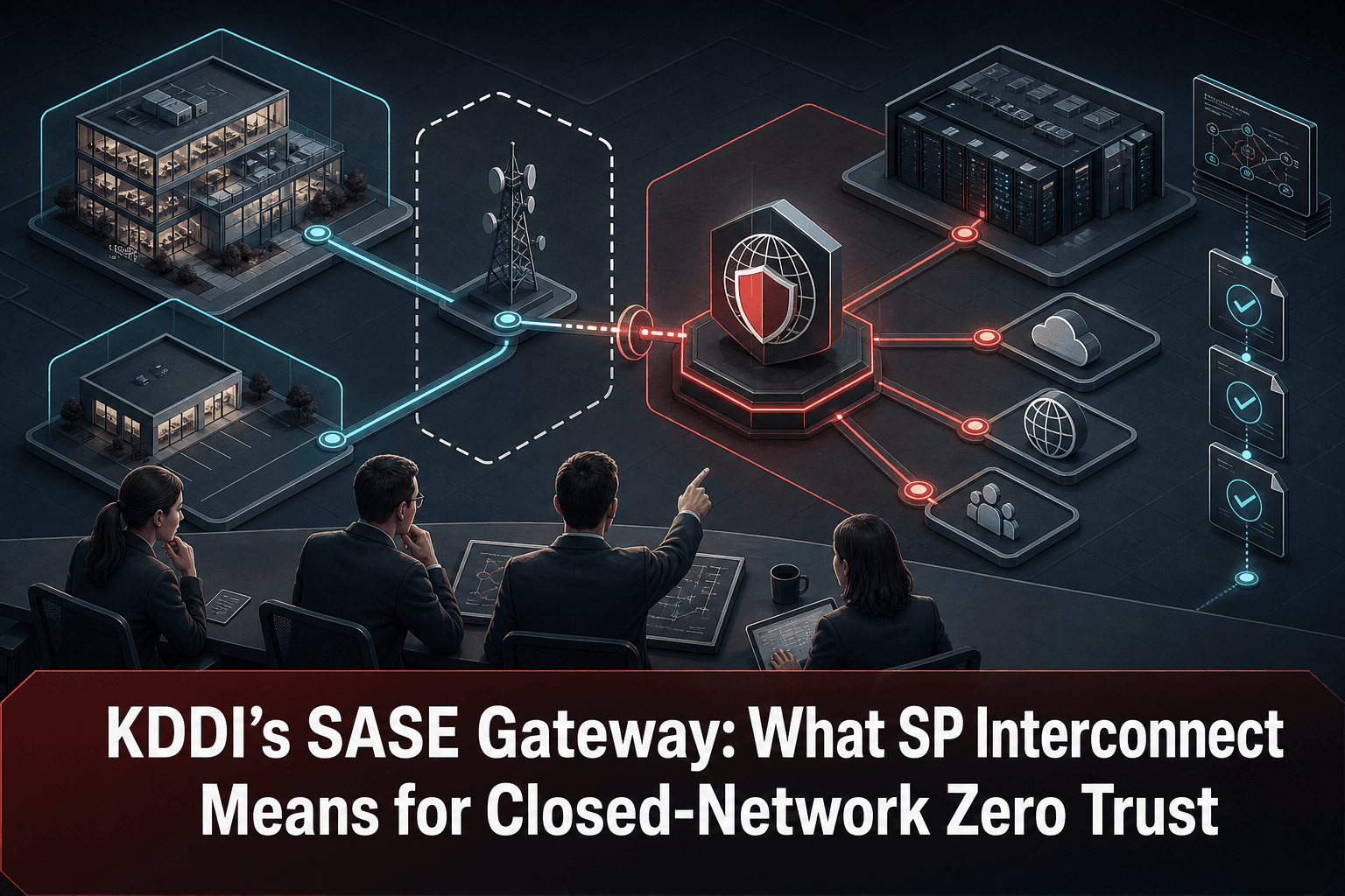 KDDI’s SASE Gateway: What SP Interconnect Means for Closed-Network Zero Trust