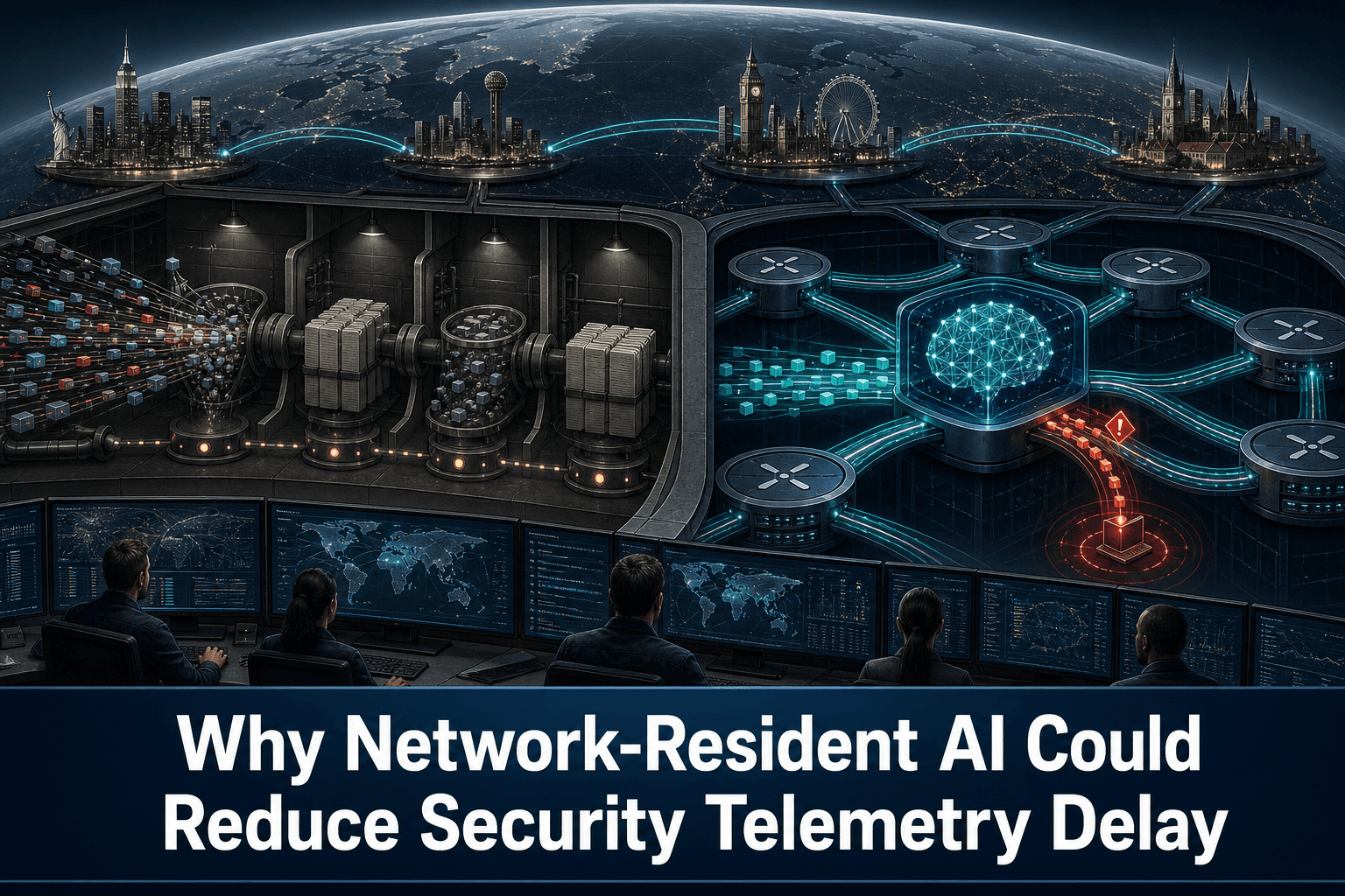 Why Network-Resident AI Could Reduce Security Telemetry Delay