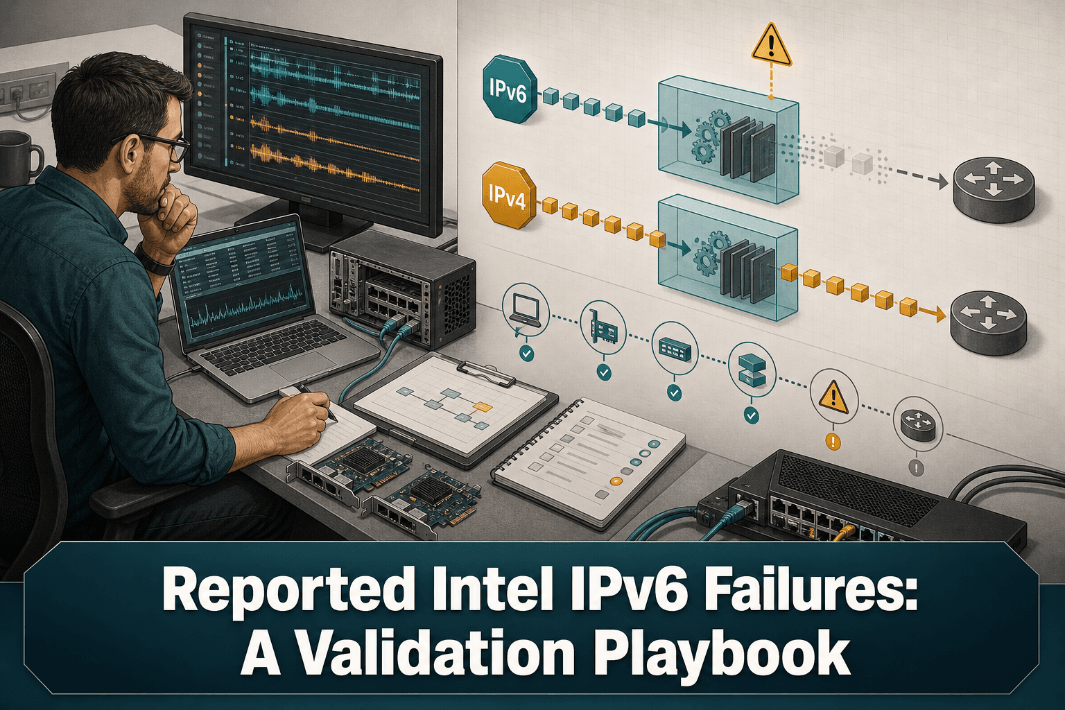 Incidents IPv6 signalés chez Intel : méthode de validation