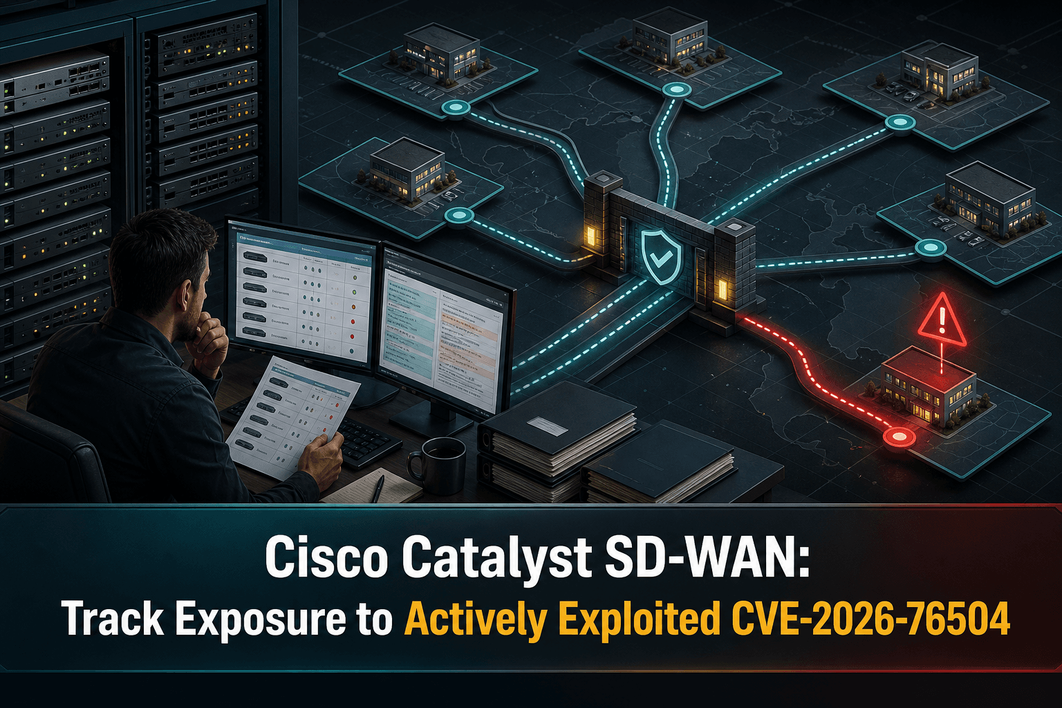 Cisco Catalyst SD-WAN : suivre l’exposition à la CVE-2026-76504 exploitée activement