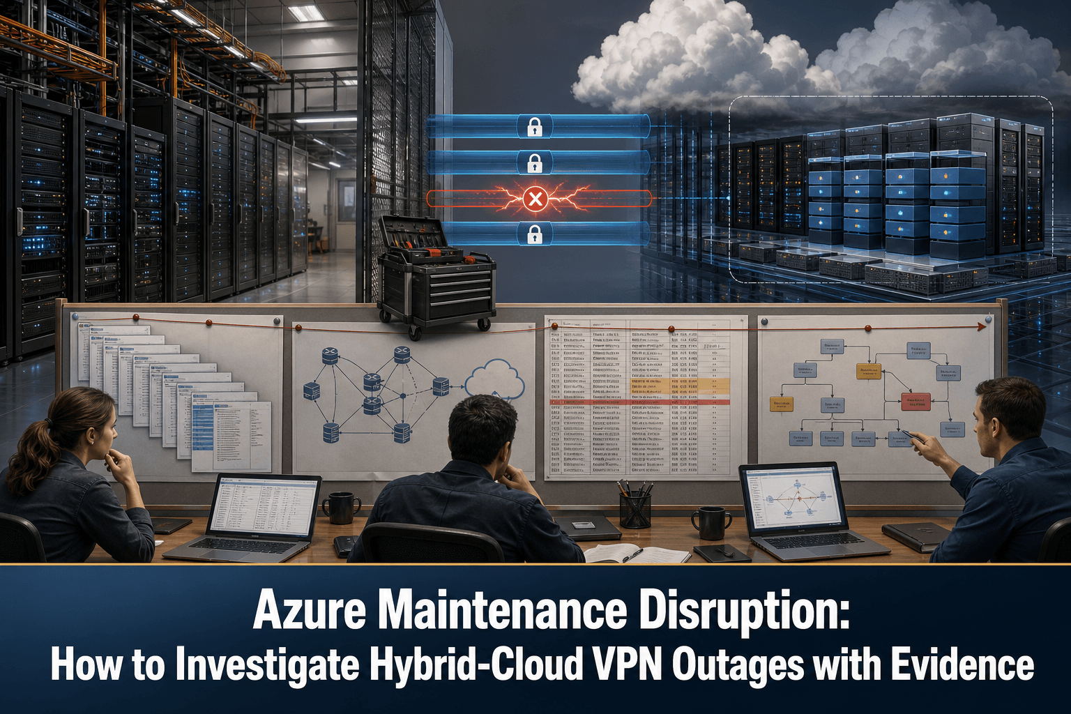 Azure Maintenance Disruption: How to Investigate Hybrid-Cloud VPN Outages with Evidence