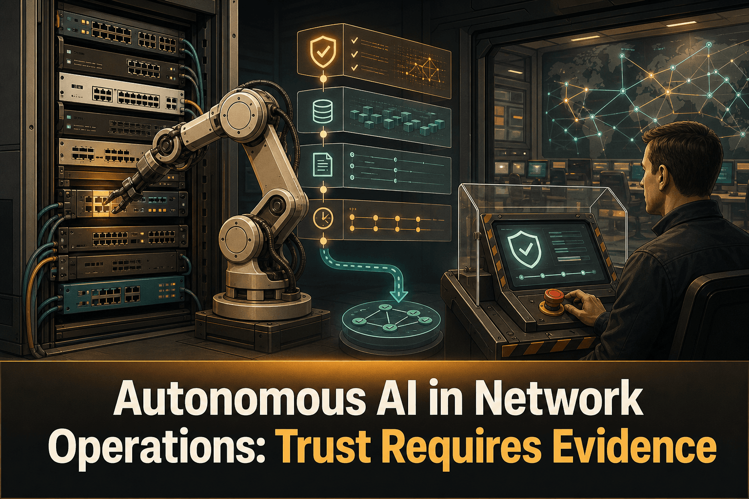Autonomous AI in Network Operations: Trust Requires Evidence
