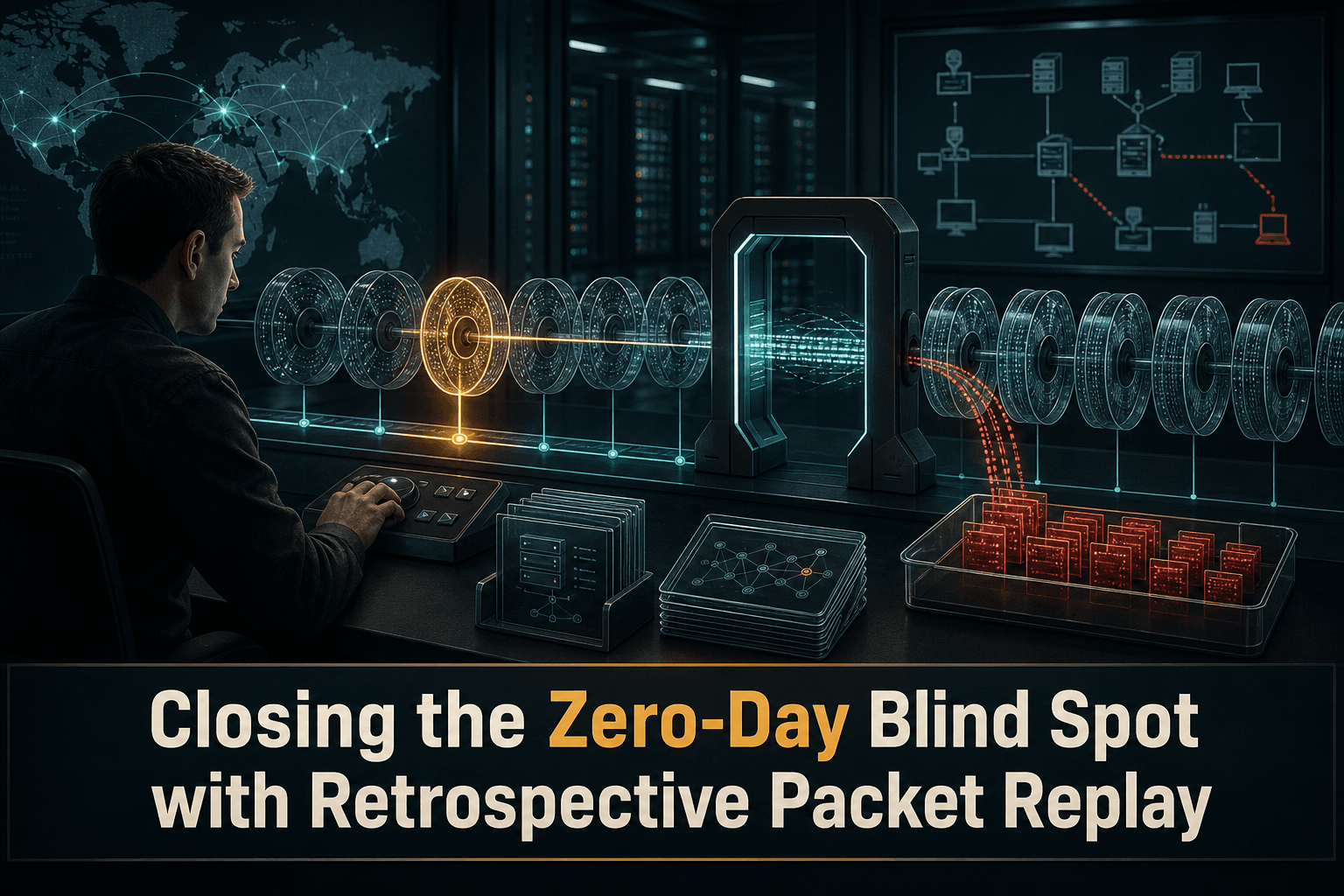 Closing the Zero-Day Blind Spot with Retrospective Packet Replay