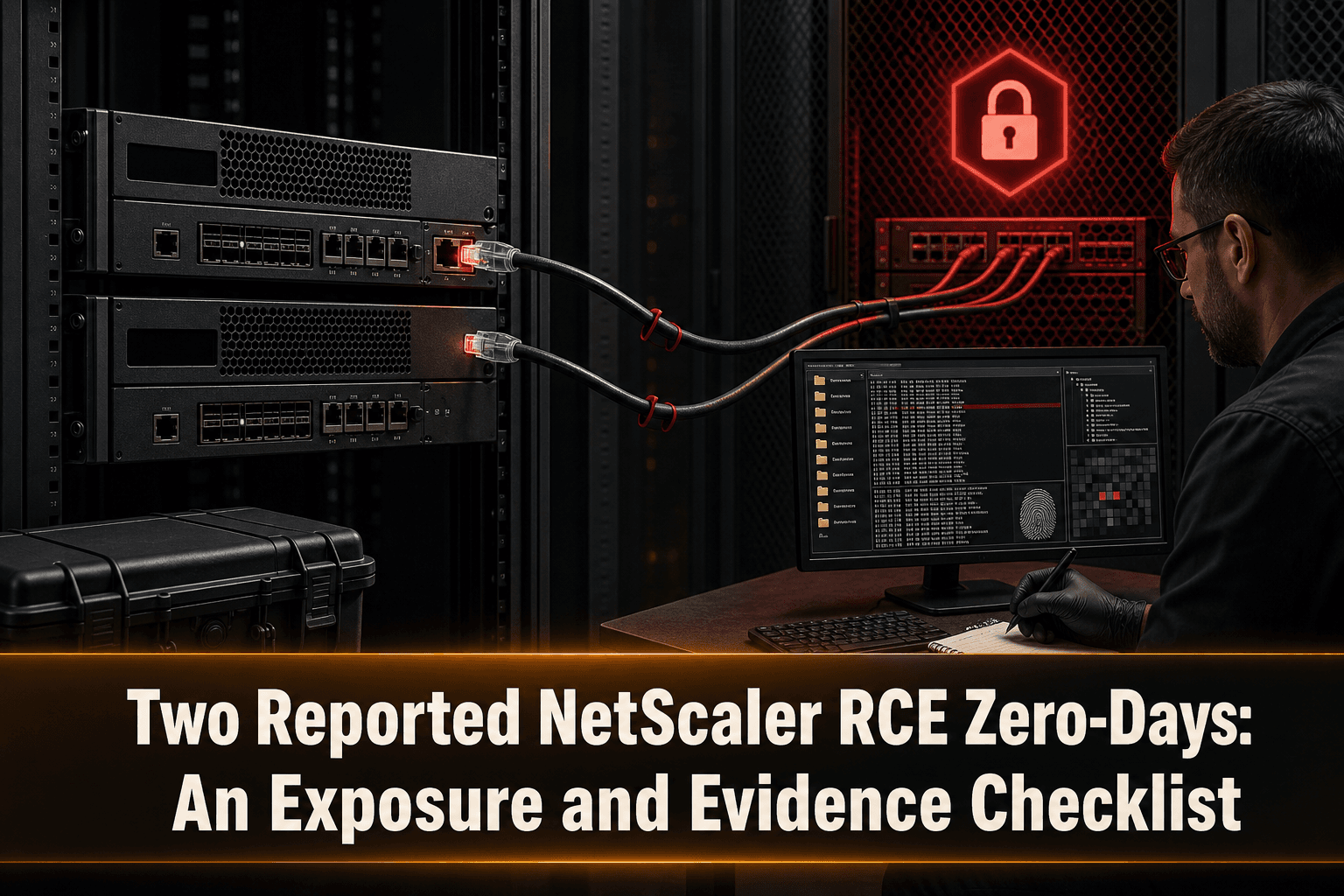 Deux zero-day RCE NetScaler signalées : évaluer l’exposition et préserver les preuves