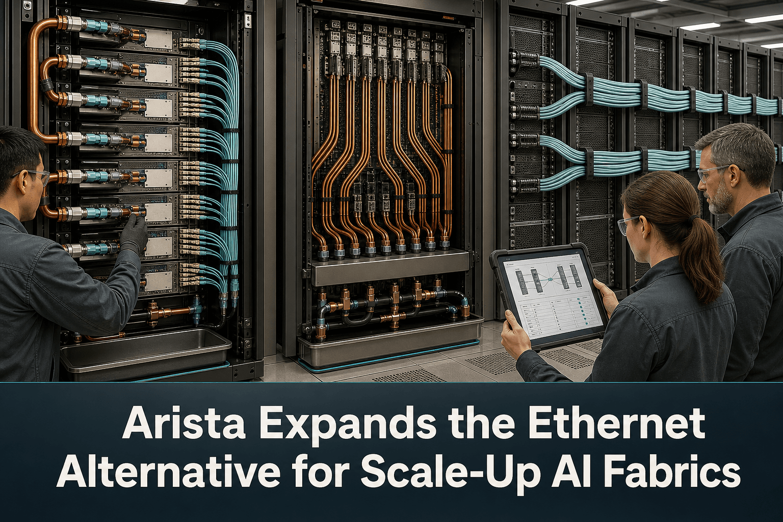 Arista Expands the Ethernet Alternative for Scale-Up AI Fabrics