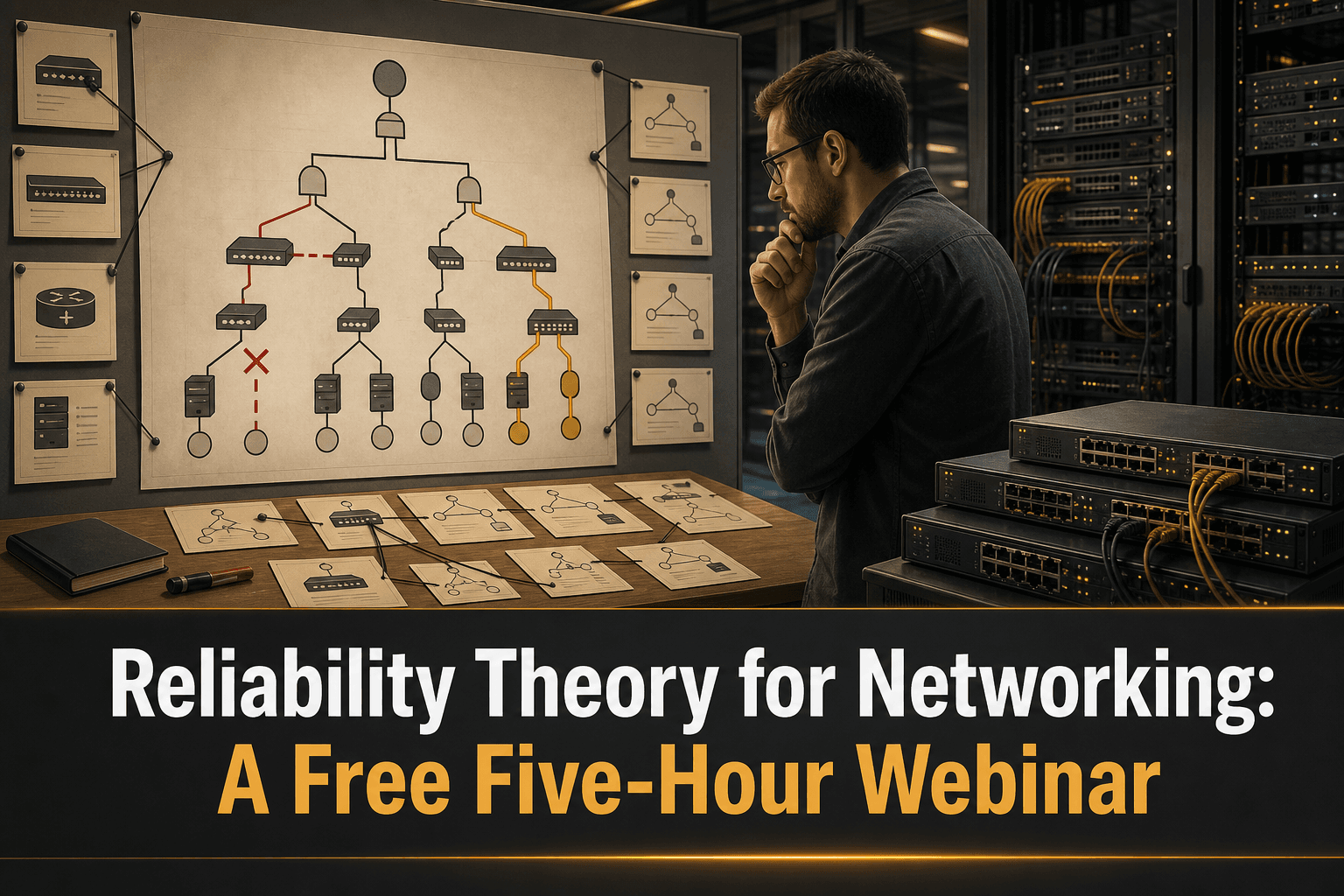 Théorie de la fiabilité réseau : un webinaire gratuit de cinq heures