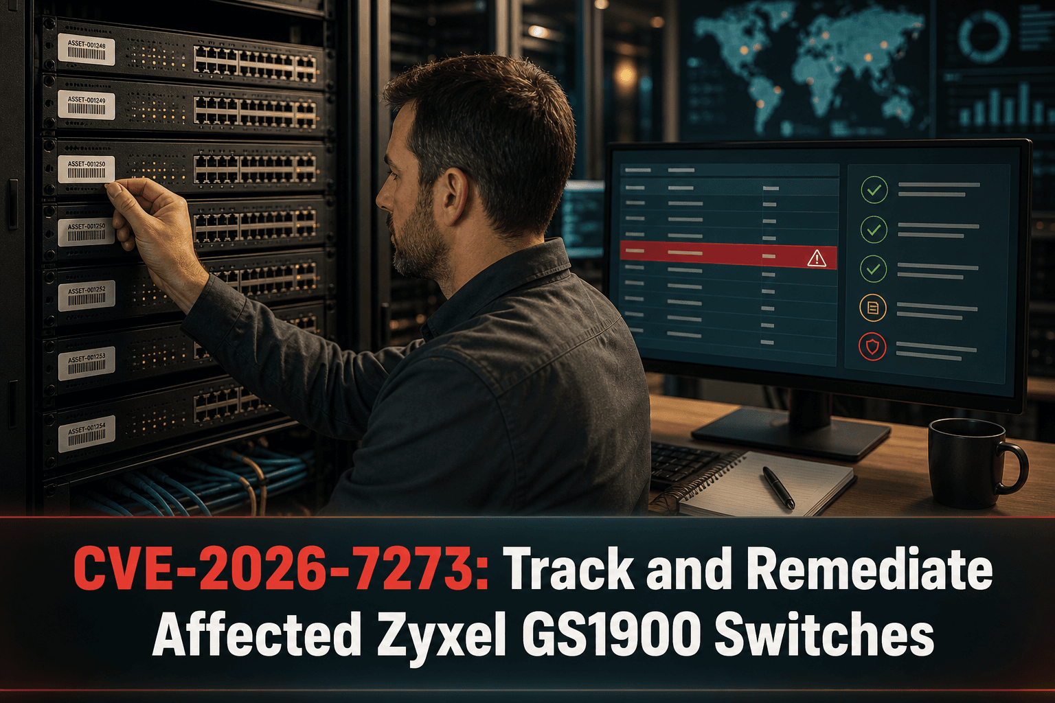 CVE-2026-7273 : recenser et corriger les switches Zyxel GS1900