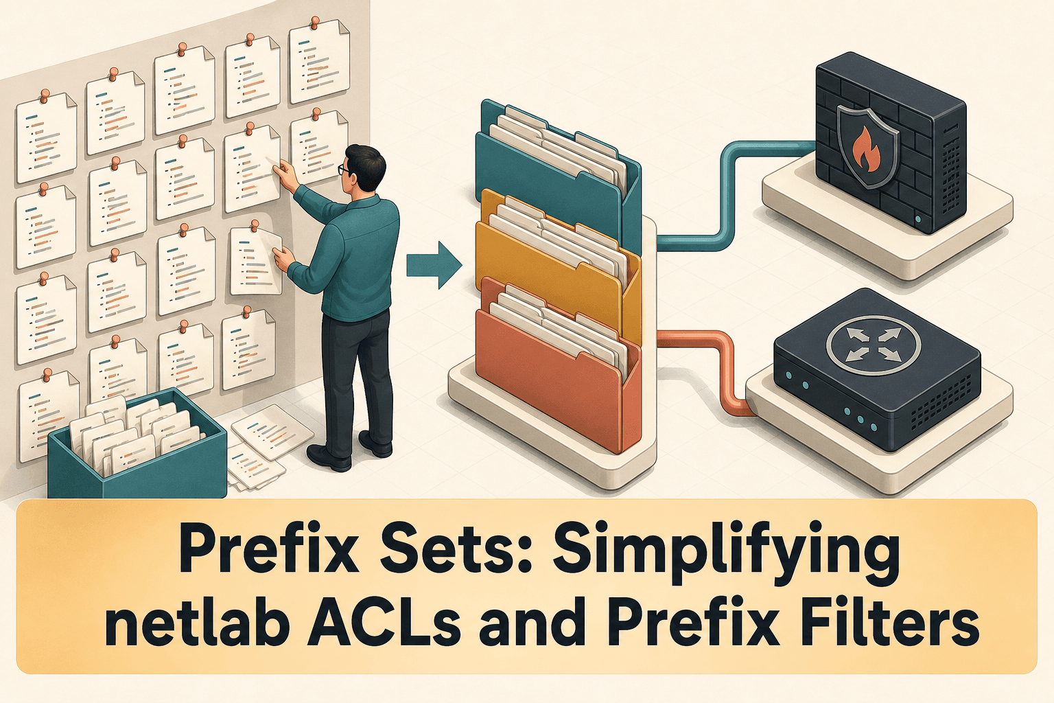 Prefix Sets: Simplifying netlab ACLs and Prefix Filters