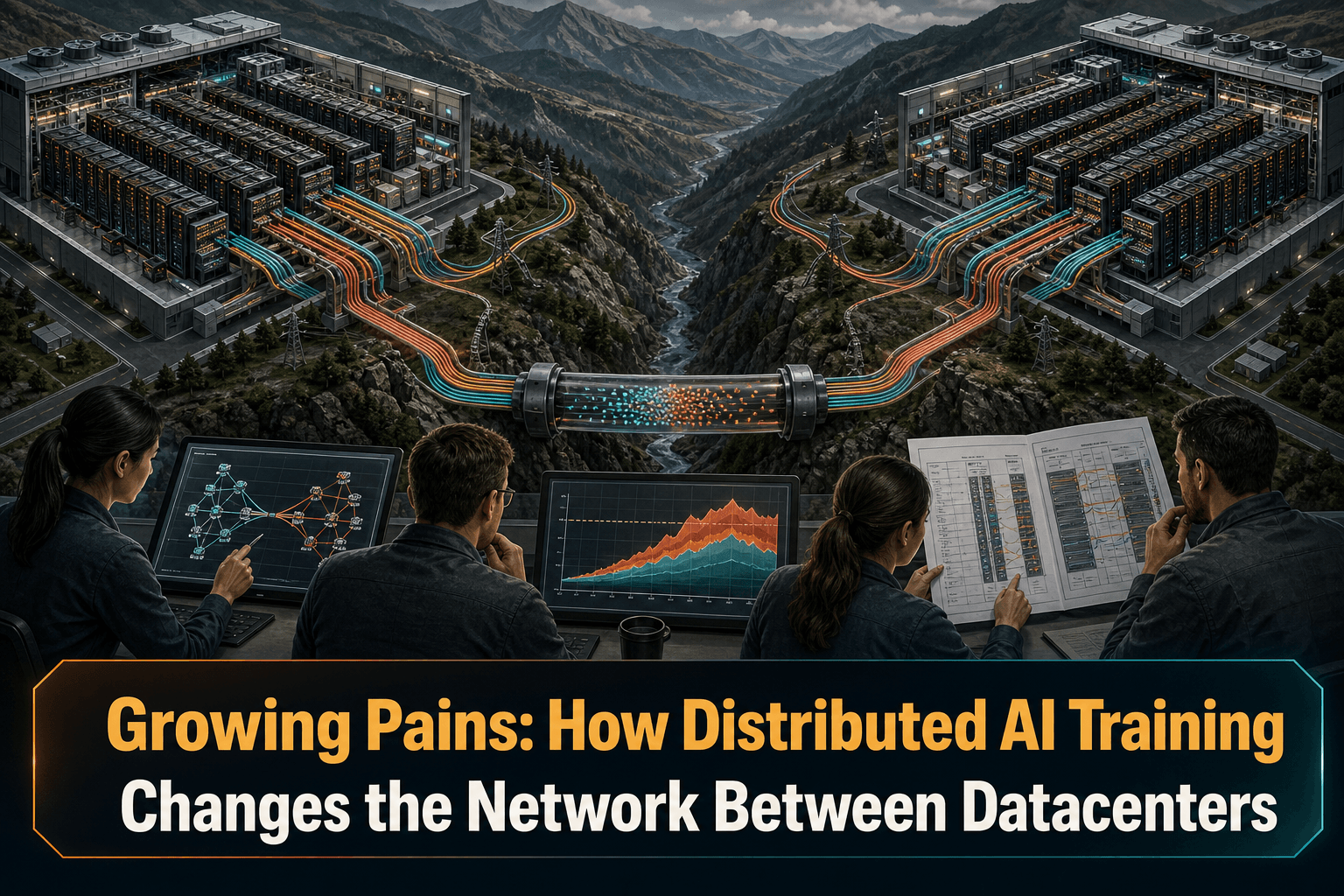 Growing Pains: How Distributed AI Training Changes the Network Between Datacenters